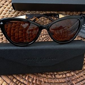 Prive Revaux Polarized Sunglasses The Hepburn 2.0 Tortoise New